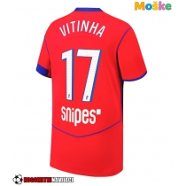 Moške Nogometnih dresov Paris Saint-Germain Vitinha #17 Tretji 2025-26 Kratki rokavi